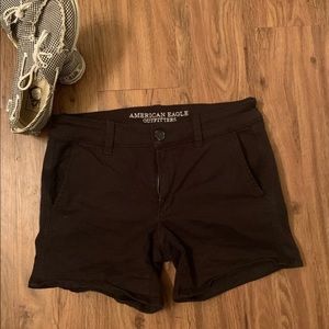 AMERICAN EAGLE BLACK JEAN SHORTS 6